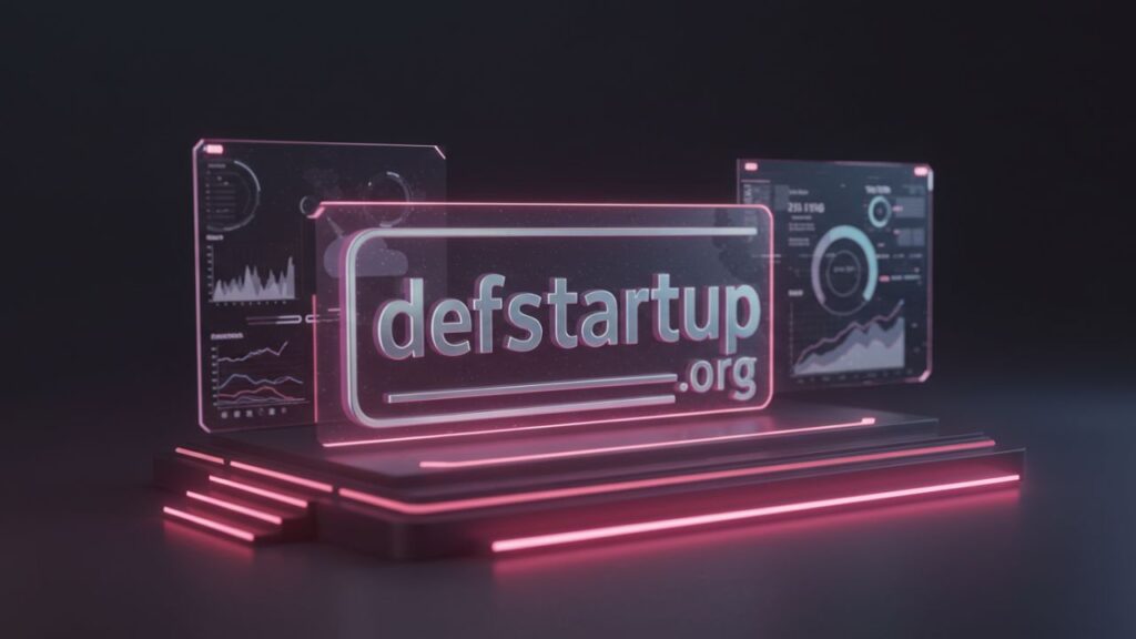 Exploring the Vision and Impact of DefStartup .org: A New Frontier for Innovation