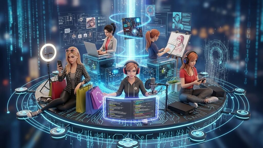 InterentChicks: The Rise of Digital Women in the Online Era